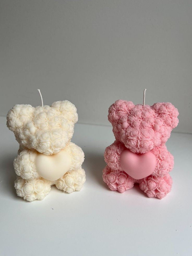Cute bear candle 🕯️
