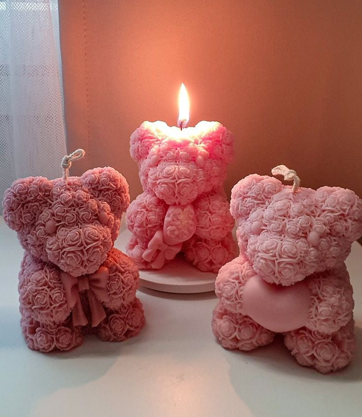 Cute bear candle 🕯️