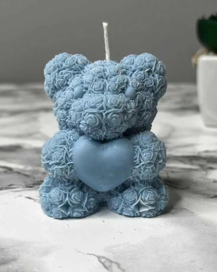 Cute bear candle 🕯️