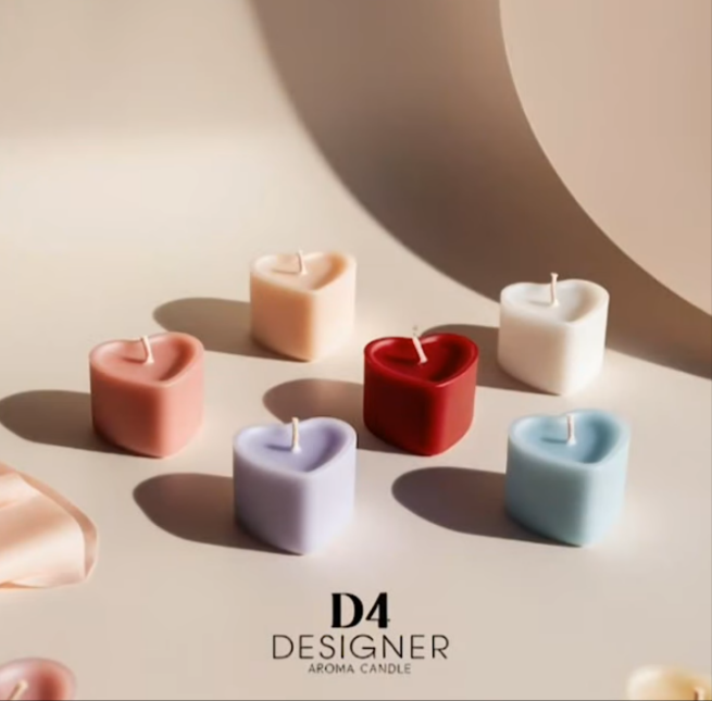 Small hearts candles🩷
