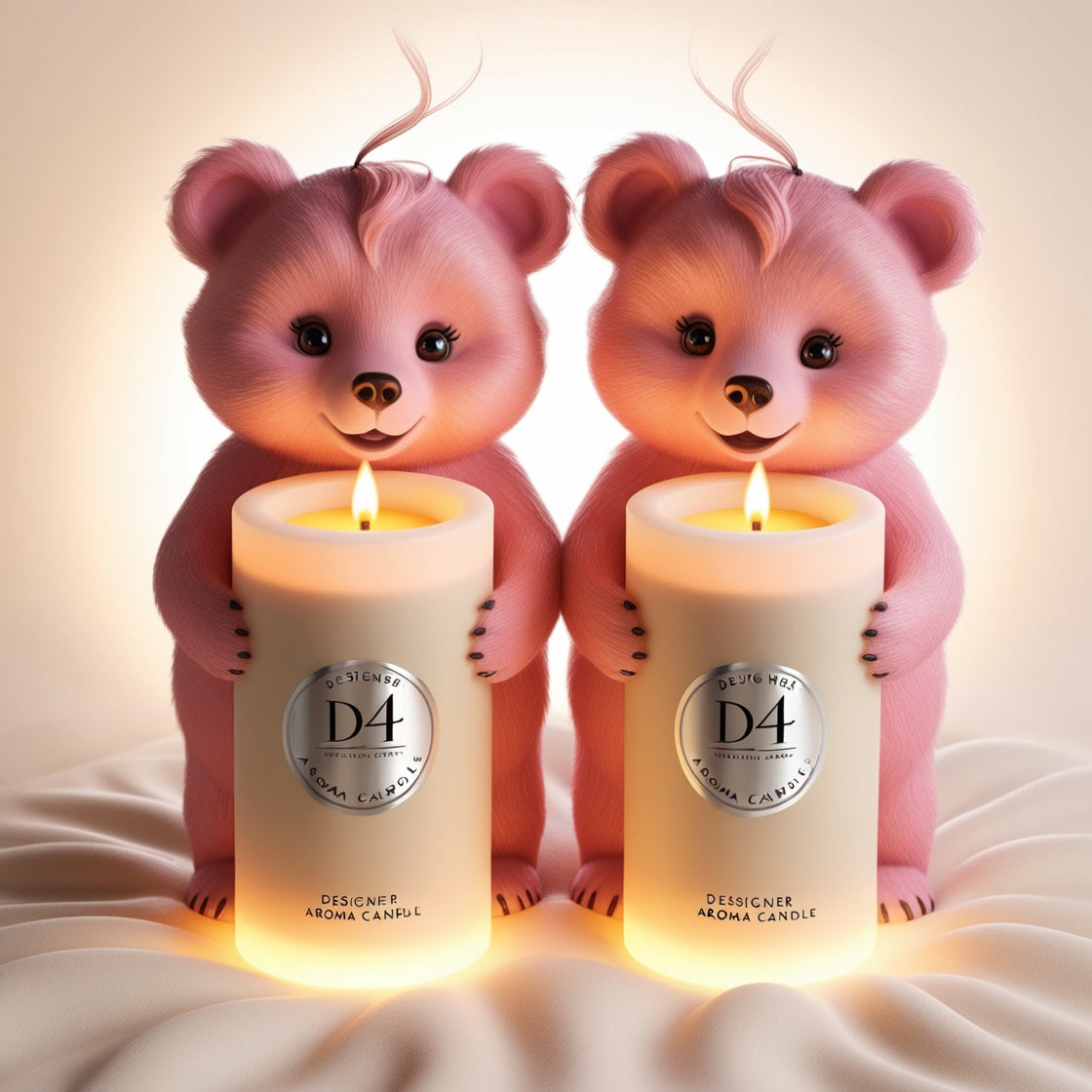 Cute Bear Candles🧸✨