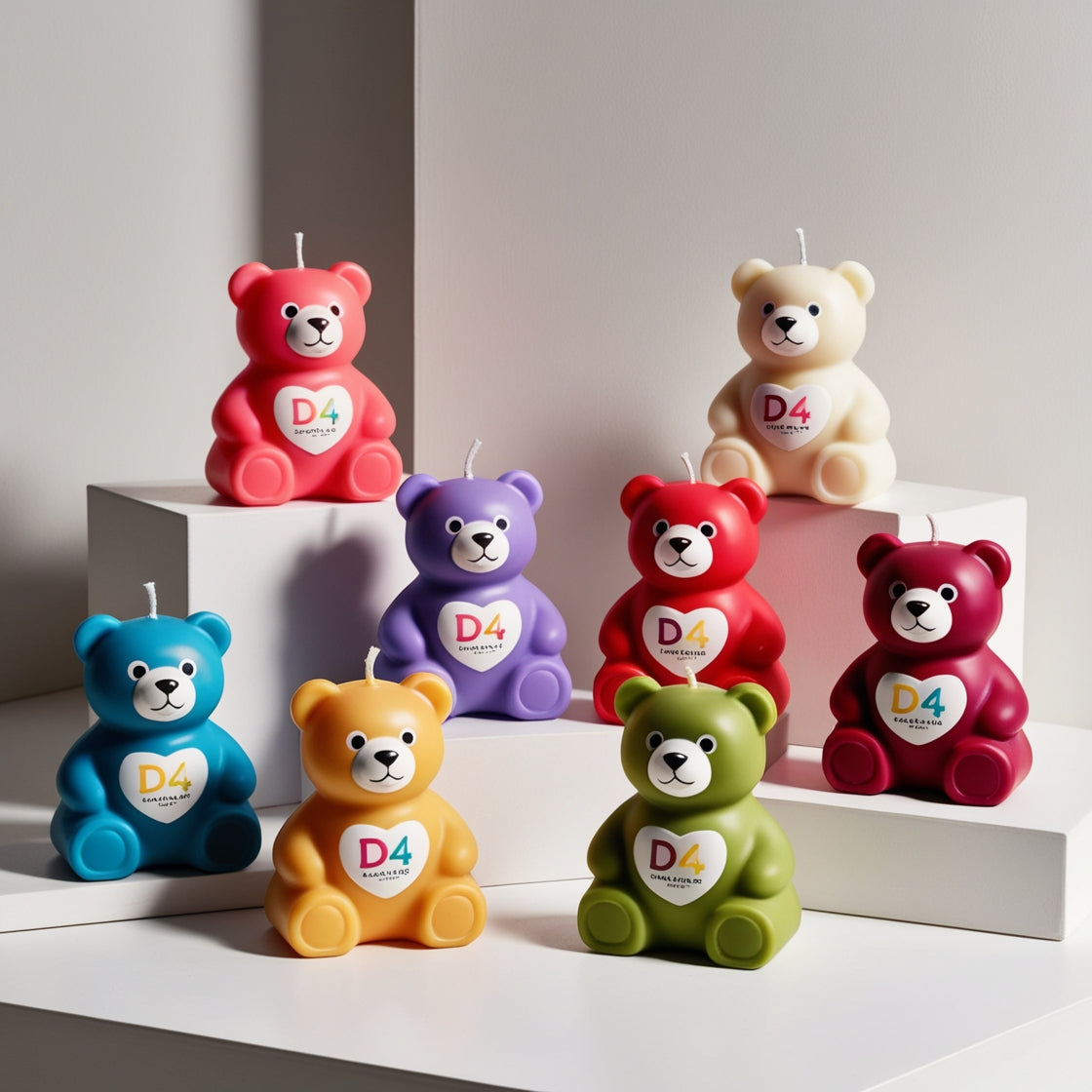 Cute Bear Candles🧸✨
