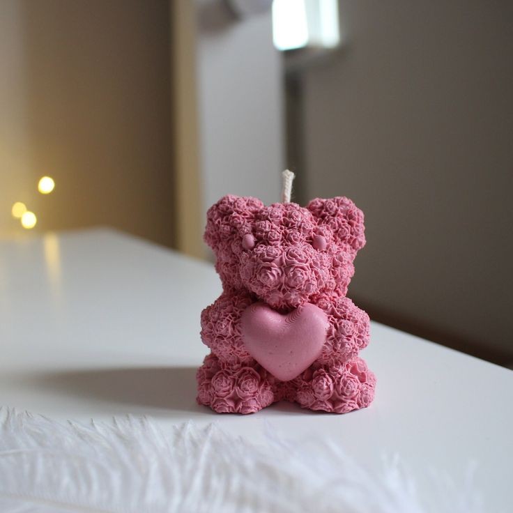 Cute bear candle 🕯️