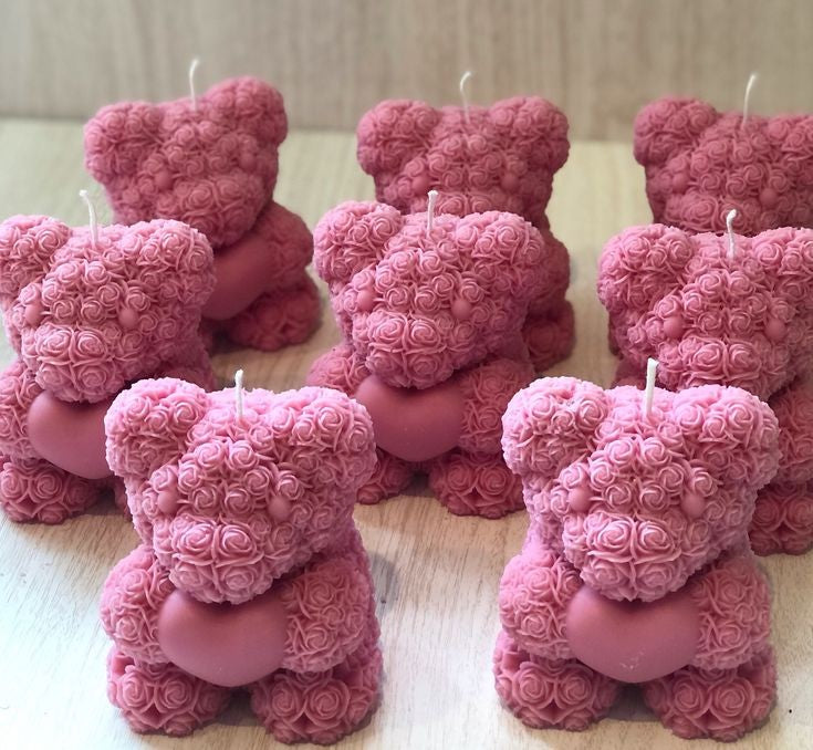 Cute bear candle 🕯️