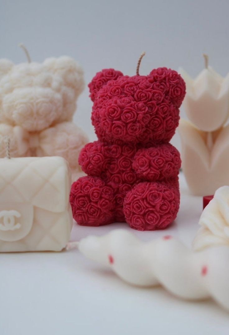 Cute bear candle 🕯️