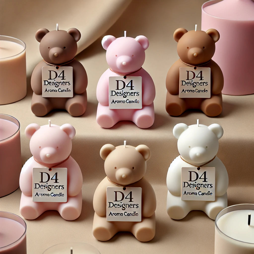 Cute Bear Candles🧸✨