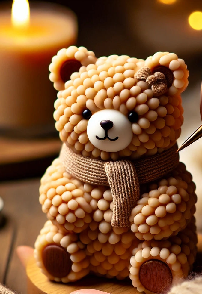 Cute Bear Candles🧸✨