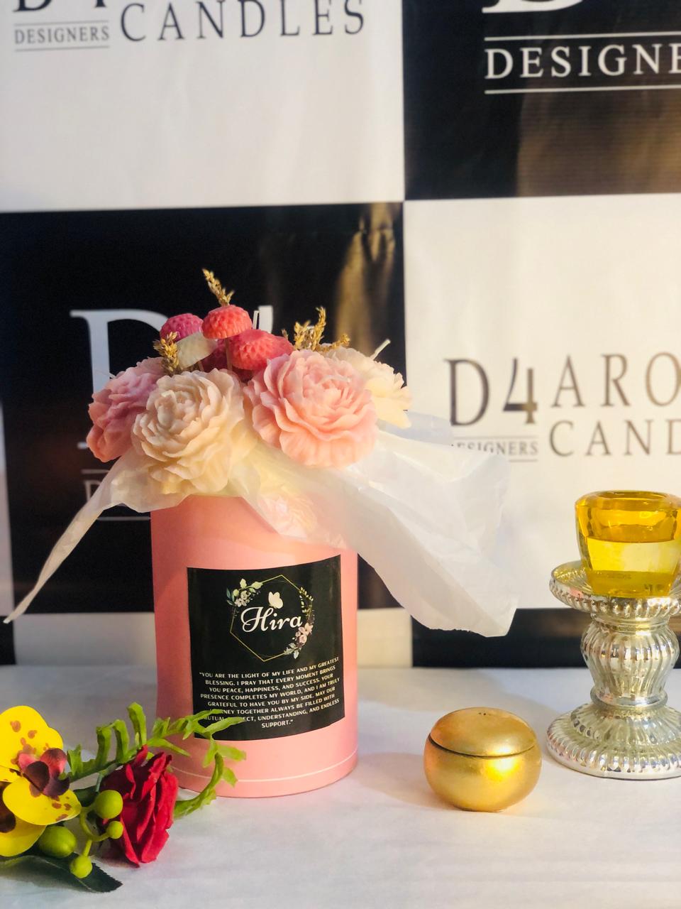 Blooming elegance candle bouquet~π