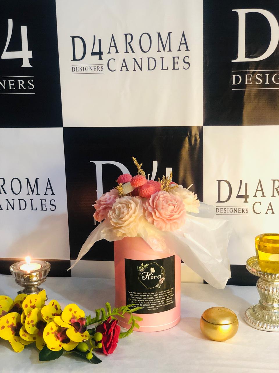 Blooming elegance candle bouquet~π
