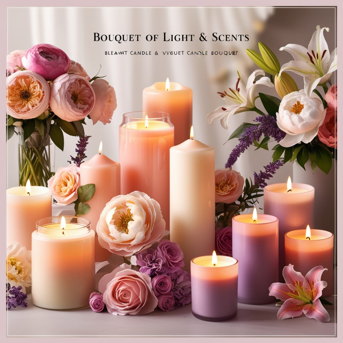 "Bouquet of Light & Scents" 🕯️💐