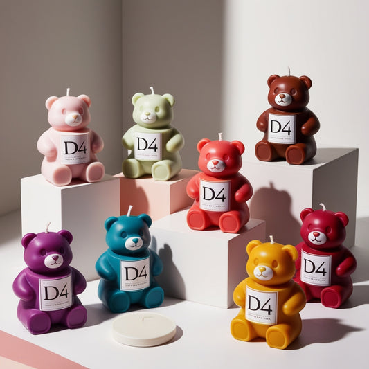Cute Bear Candles🧸✨