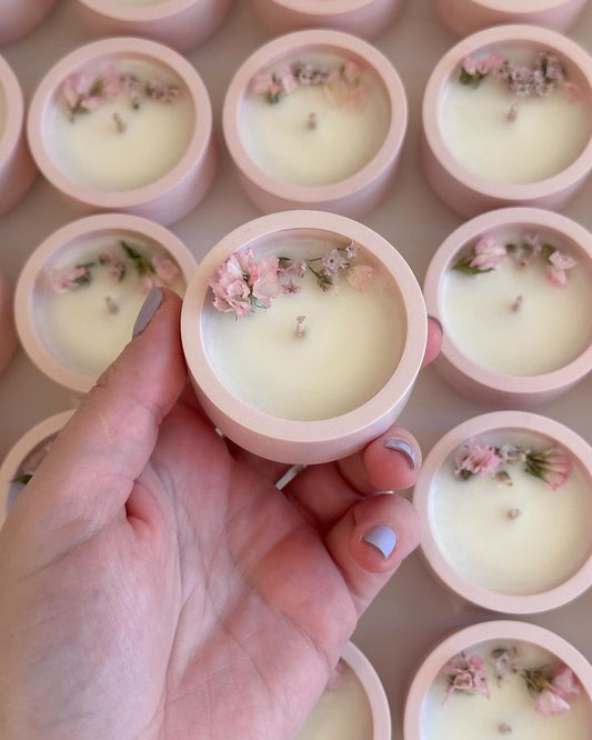 Resin pot candle🎀