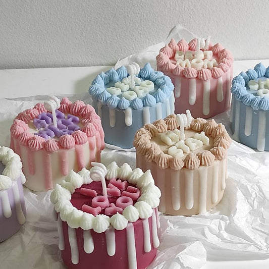 Deliciously Crafted cake candle🎀