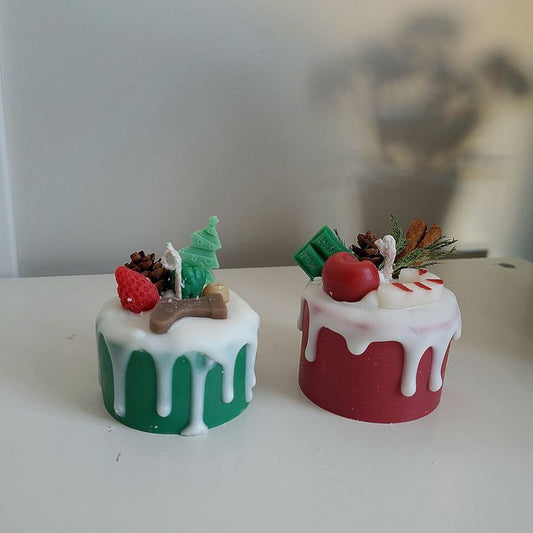 Elegance christmas cute cake🏺✨