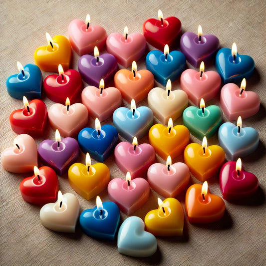 Small hearts candles🩷