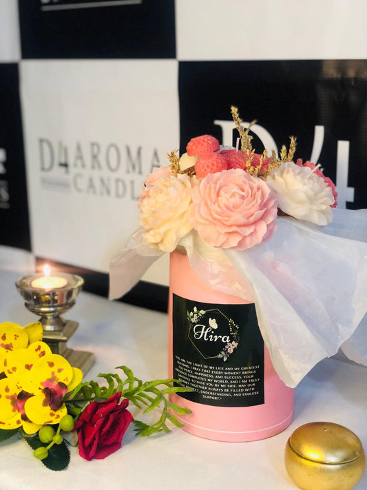 Blooming elegance candle bouquet~🎀